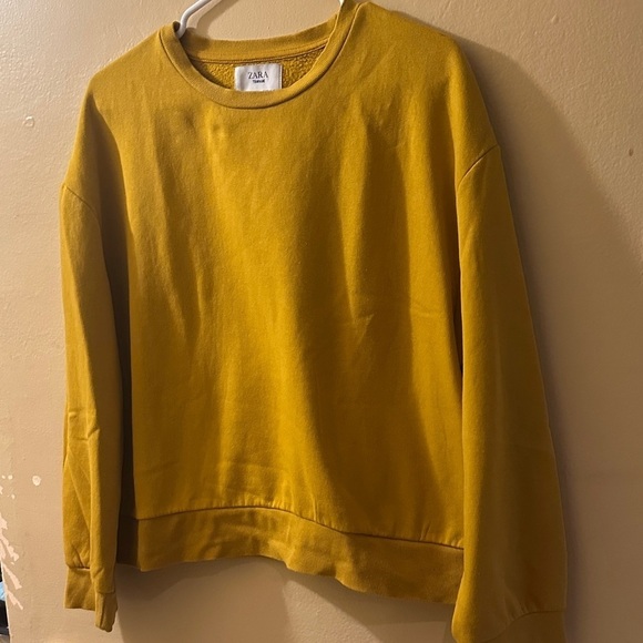 Zara Sweaters - Zara Golden Yellow Pullover